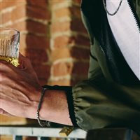 Bracciale Mano-J. Uomo CUBY DAD in Titanio MINBRT25BCUB